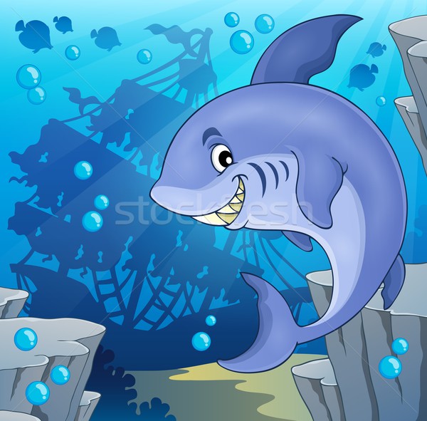Image with shark theme 4 Stock photo © clairev