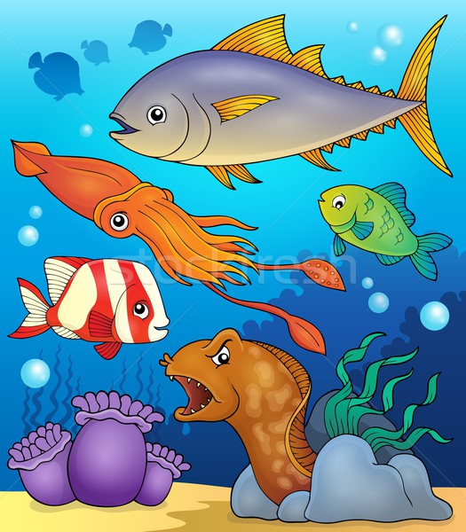 Ocean fauna topic image 4 Stock photo © clairev