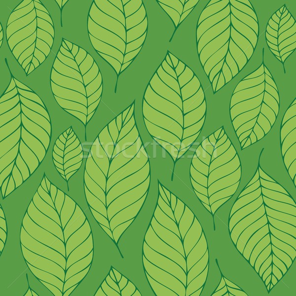 Leafy seamless background 8 Stock photo © clairev
