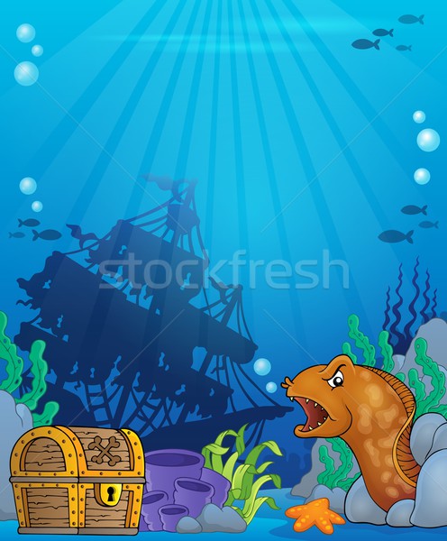 Ocean underwater theme background 6 Stock photo © clairev