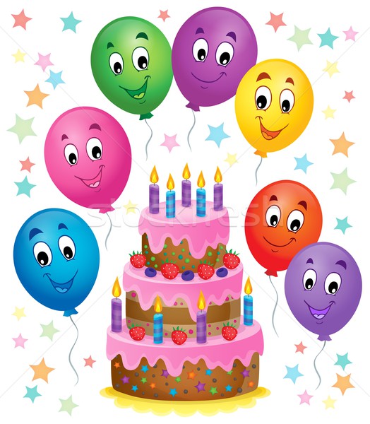誕生日ケーキ 画像 食品 歳の誕生日 ケーキ 星 ストックフォト © clairev