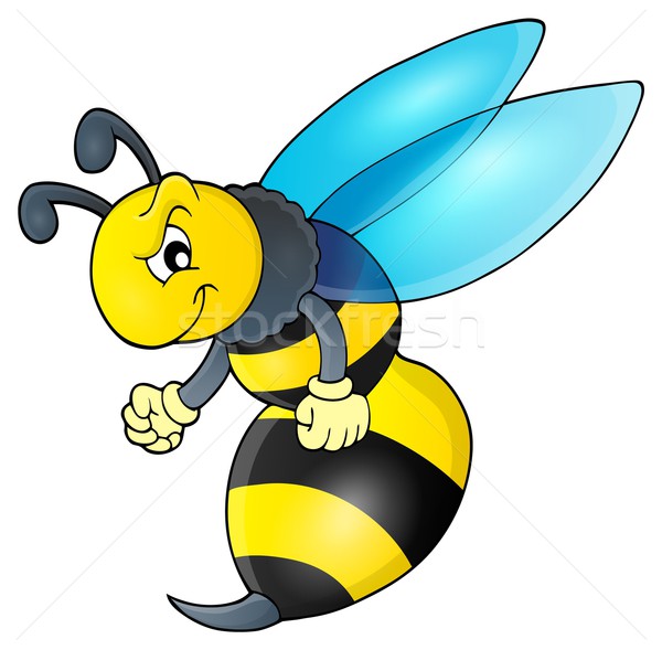 Stock photo: Wasp theme image 1