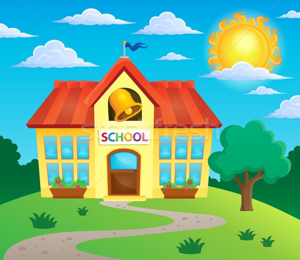 School building theme image 3 Stock photo © clairev