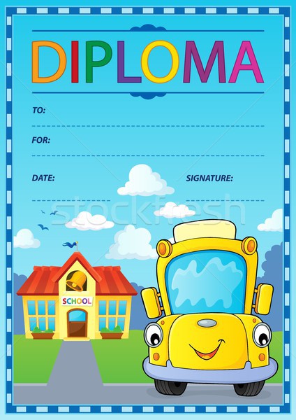 Stock photo: Diploma design image 5