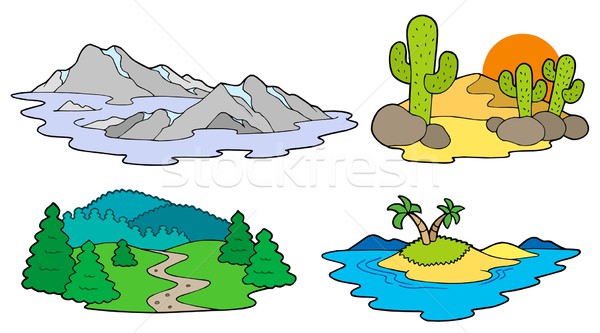 Various landscapes collection Stock photo © clairev