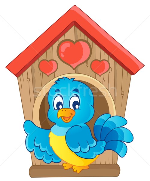 Bird nesting box theme image 1 Stock photo © clairev