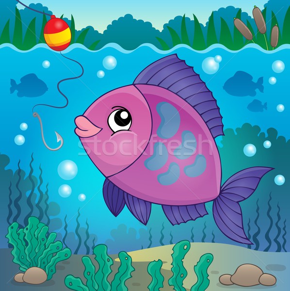 Freshwater fish topic image 6 Stock photo © clairev