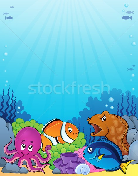Coral fauna topic image 1 Stock photo © clairev