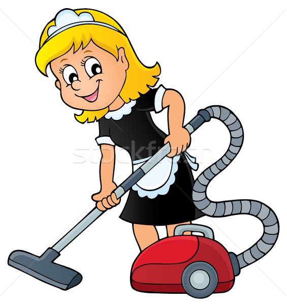 Cleaning lady theme image 1 Stock photo © clairev