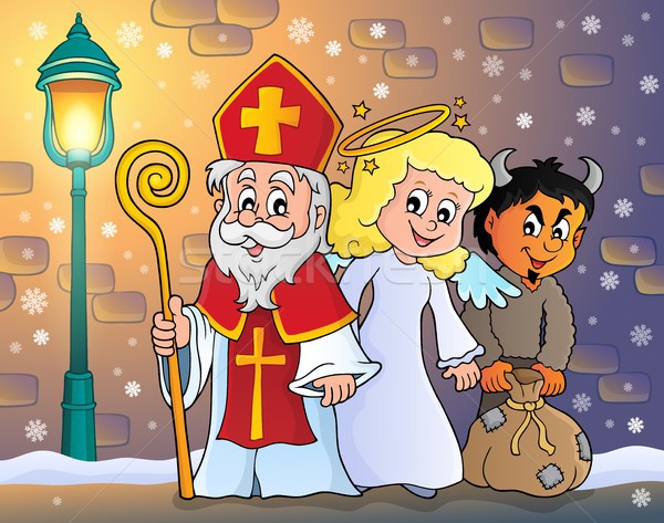 Saint Nicholas Day theme 5 Stock photo © clairev