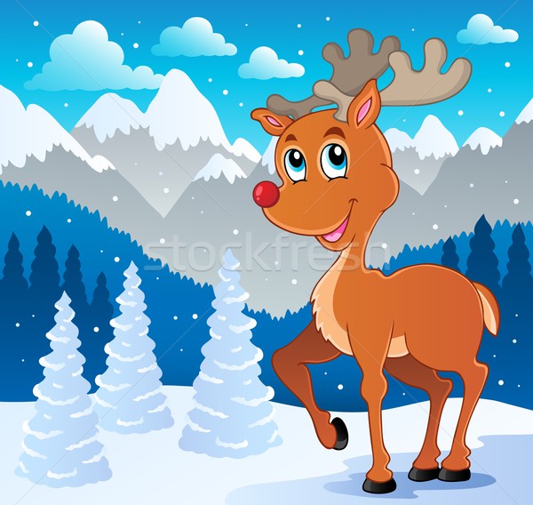 Reindeer theme image 4 Stock photo © clairev