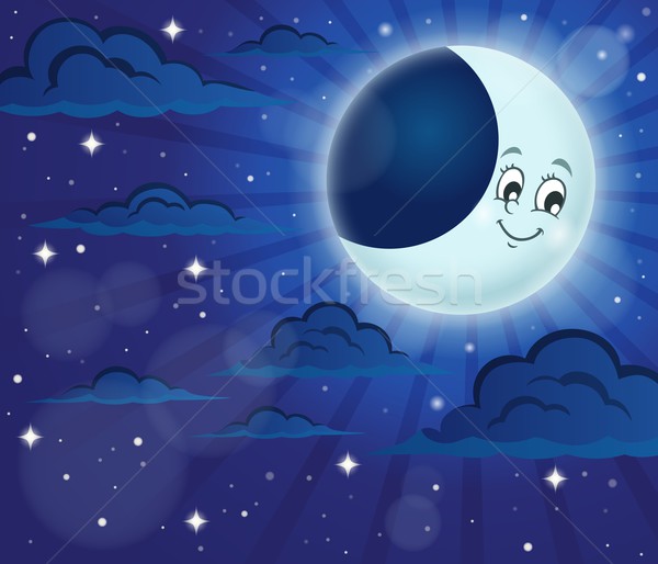 Night sky theme image 6 Stock photo © clairev