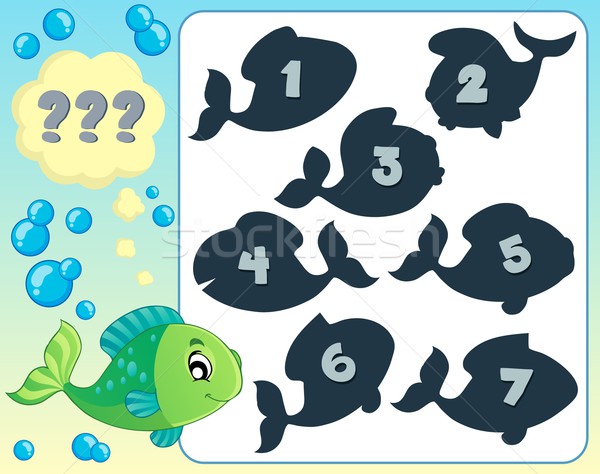 Fish riddle theme image 7 Stock photo © clairev