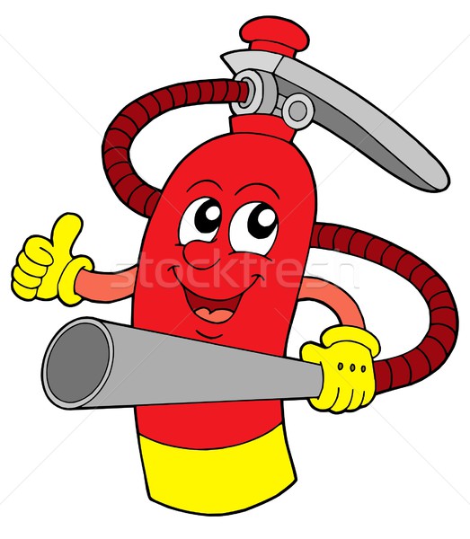 Extinguisher vector illustration Stock photo © clairev