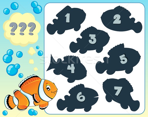 Fish riddle theme image 8 Stock photo © clairev