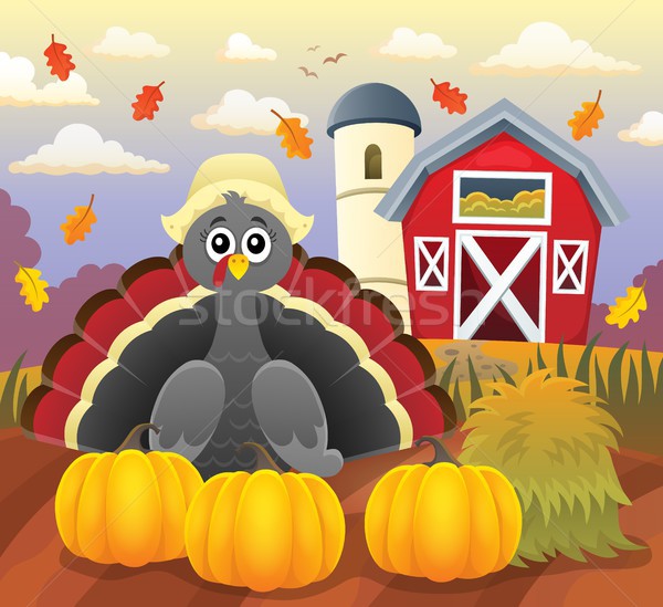 Thanksgiving turkey topic image 4 Stock photo © clairev