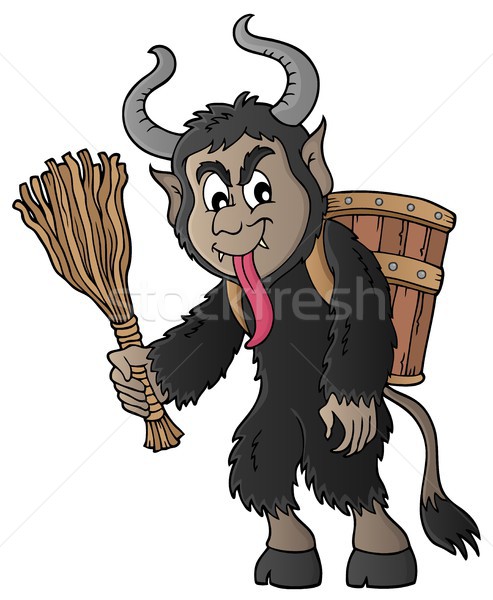 Stock photo: Krampus theme image 1