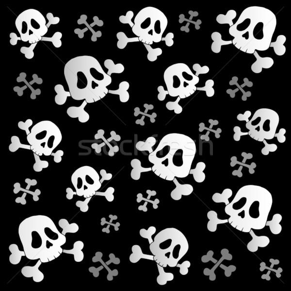 Pirate skulls and bones Stock photo © clairev