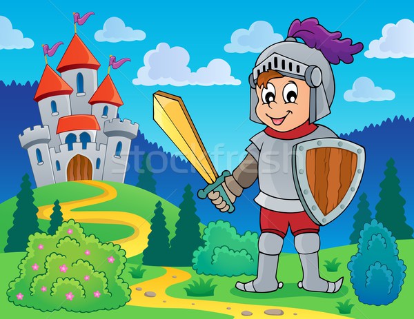 Knight theme image 1 Stock photo © clairev