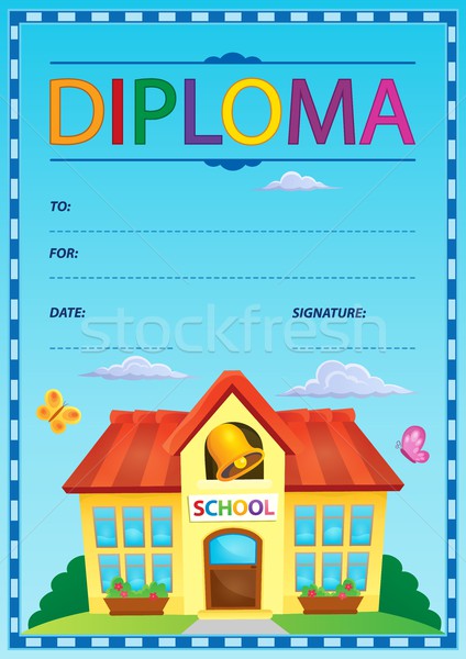 Diploma theme image 3 Stock photo © clairev