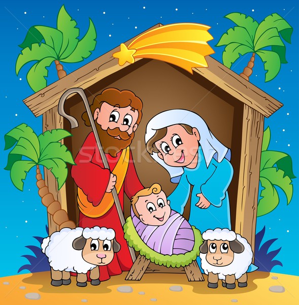 Christmas Nativity scene 3 Stock photo © clairev