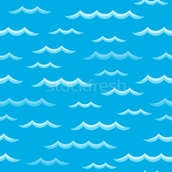 Waves theme seamless background 2 Stock photo © clairev