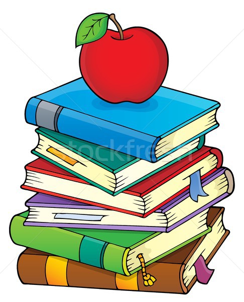 Stack of books theme image 2 Stock photo © clairev