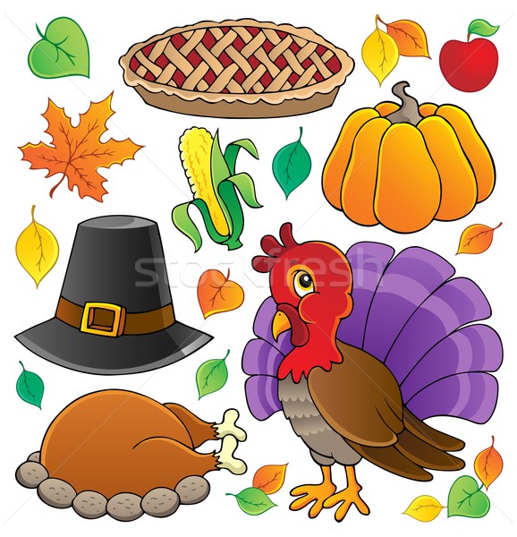 Thanksgiving theme collection 1 Stock photo © clairev