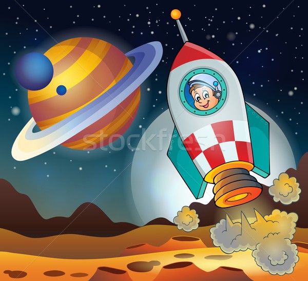 Image with space theme 3 Stock photo © clairev