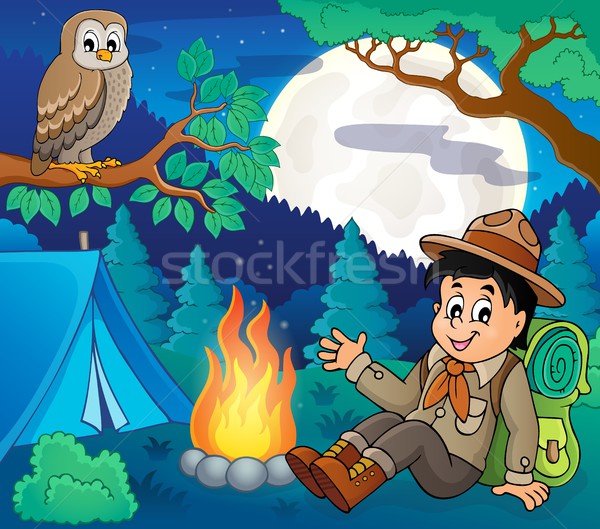 Scout boy theme image 6 Stock photo © clairev