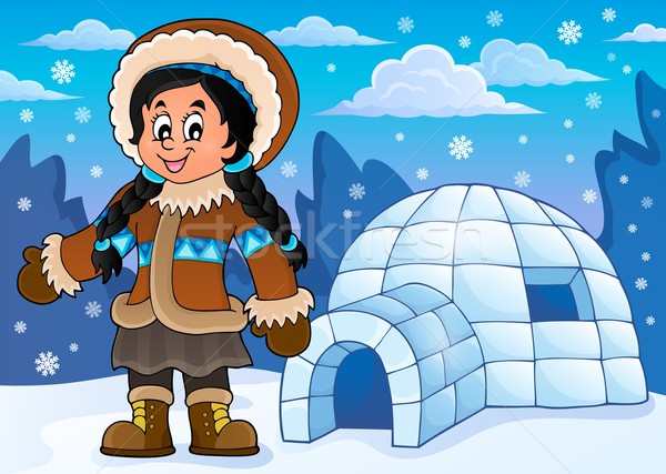 Inuit theme image 4 Stock photo © clairev