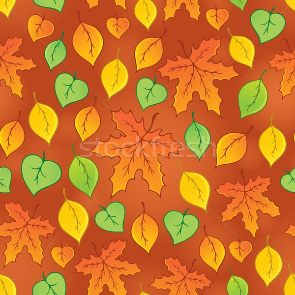 Leafy seamless background 3 Stock photo © clairev