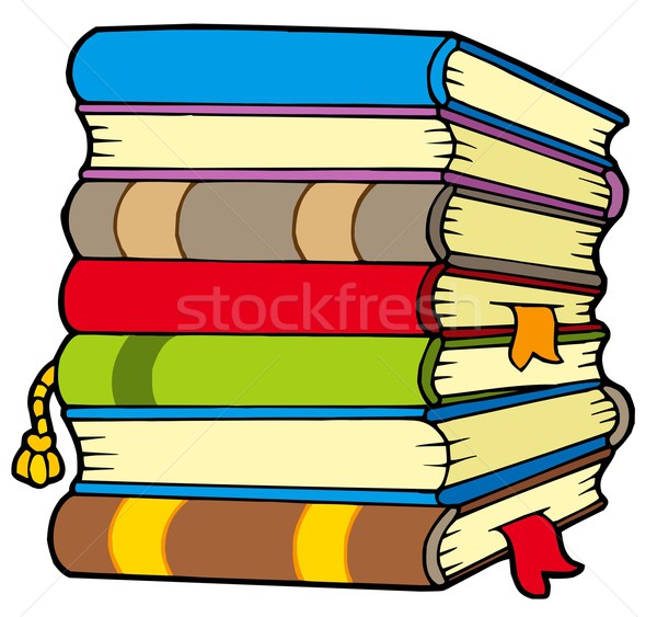 Pile of books Stock photo © clairev