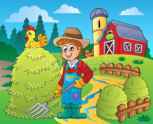 Stock photo: Farmer theme image 7