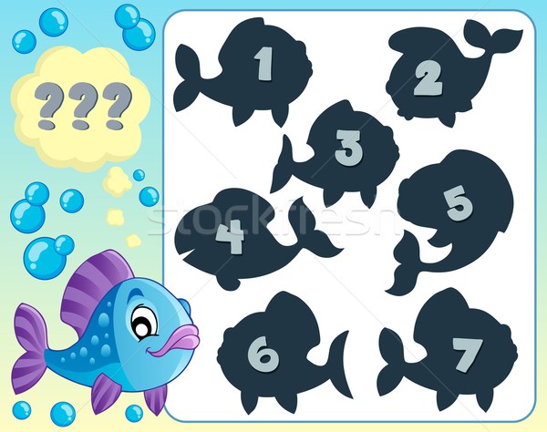 Fish riddle theme image 5 Stock photo © clairev