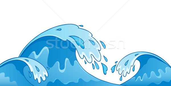 Waves theme image 1 Stock photo © clairev