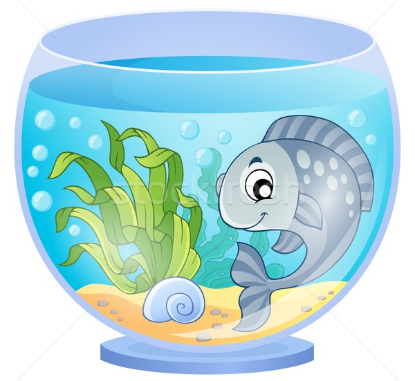 Foto stock: Acuario · imagen · peces · arte · planta · subacuático