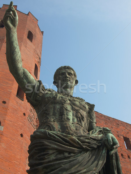 César statue Italie porte [[stock_photo]] © claudiodivizia