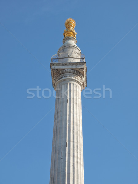 The Monument, London Stock photo © claudiodivizia