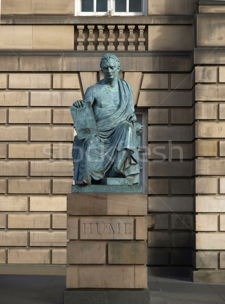 Szobor Edinburgh western filozófia Skócia szobor Stock fotó © claudiodivizia