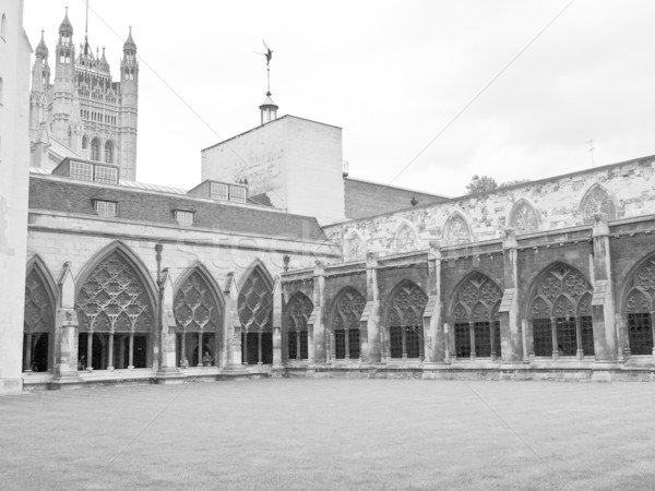 Westminster abbaye église Londres vintage Europe [[stock_photo]] © claudiodivizia