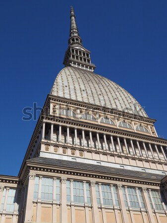 Foto stock: Toupeira · torino · Itália · blue · sky · céu