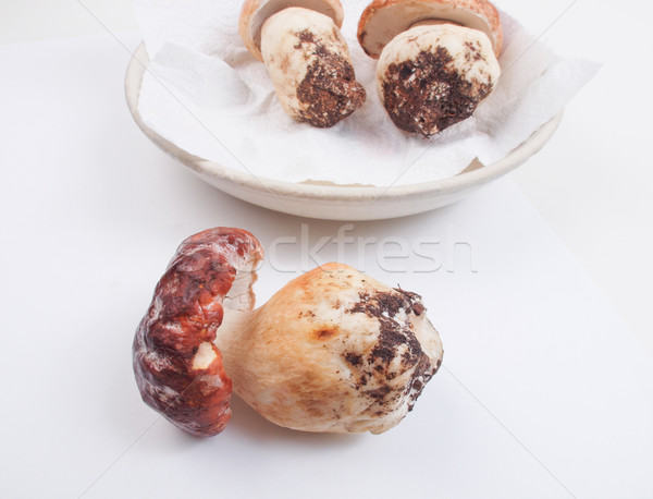 [[stock_photo]]: Cèpes · cèpes · penny · chignon · cuisine