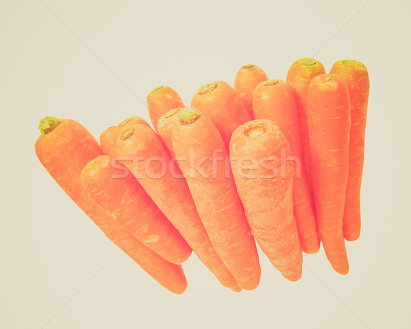 Retro look Carrots Stock photo © claudiodivizia