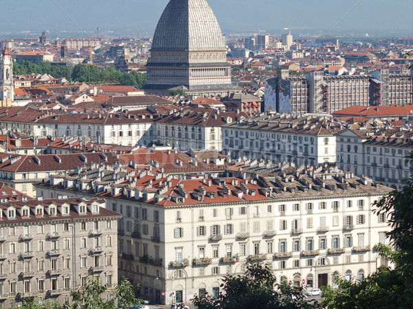 Italie vue ville torino montagnes [[stock_photo]] © claudiodivizia