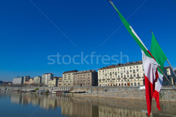 River Po, Turin Stock photo © claudiodivizia