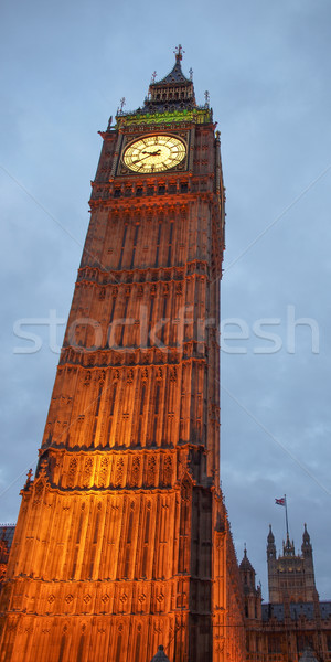 Big Ben házak parlament Westminster palota London Stock fotó © claudiodivizia