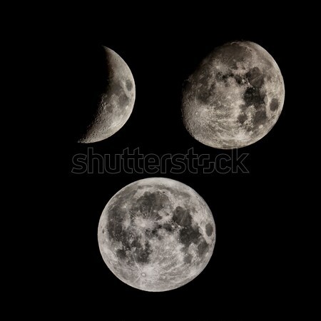 Moon phases Stock photo © claudiodivizia