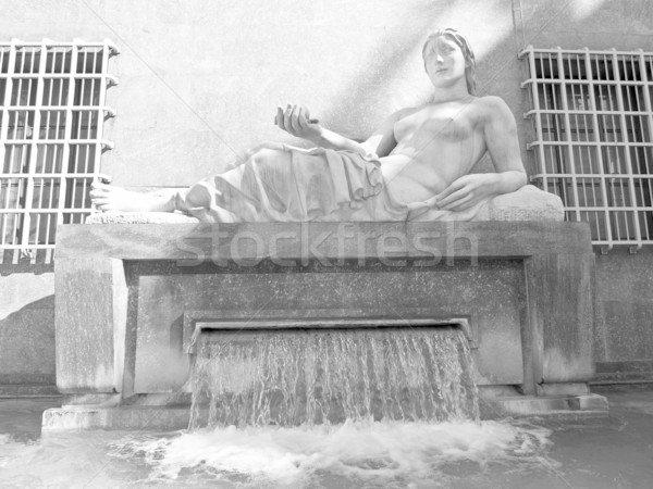 Dora Statue, Turin Stock photo © claudiodivizia