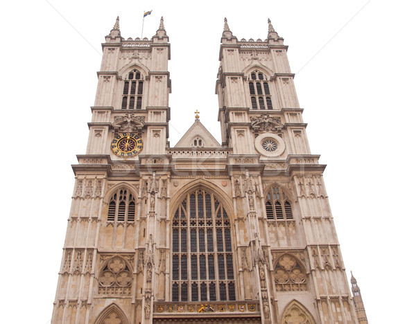 Foto d'archivio: Westminster · abbazia · chiesa · Londra · isolato · bianco